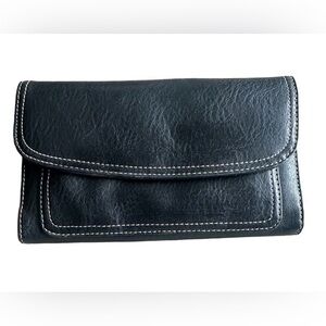 Relic Leather Wallet - Black